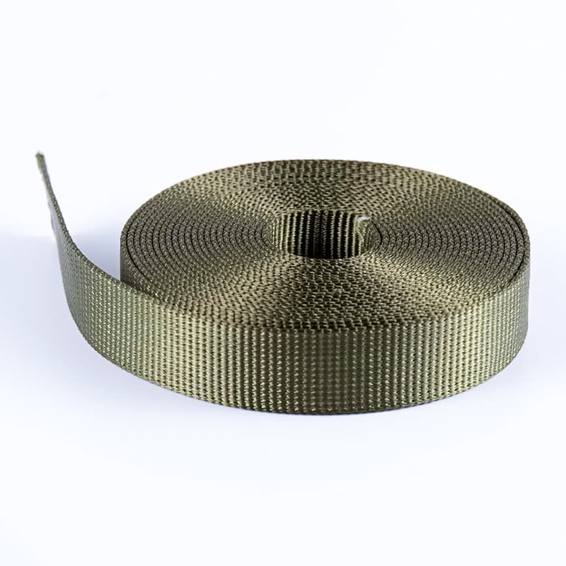 Fleksibilna poliesterska keper traka od 2,5 cm za ogrlice za pse